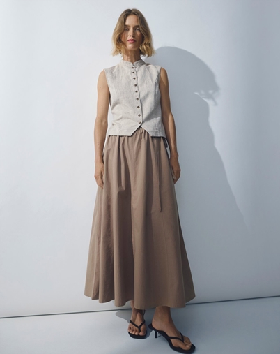 MSCH Copenhagen - MSCHViana Ginia Vest - Beige Melange